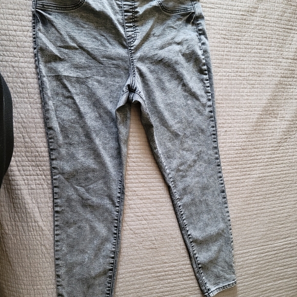 Grey Denim Joggers - Picture 1 of 1